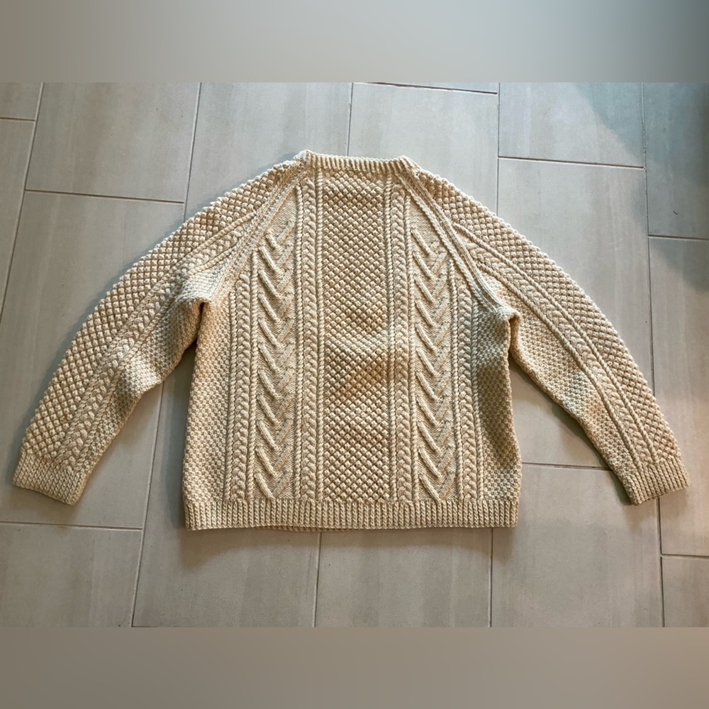 Irish wool sweater